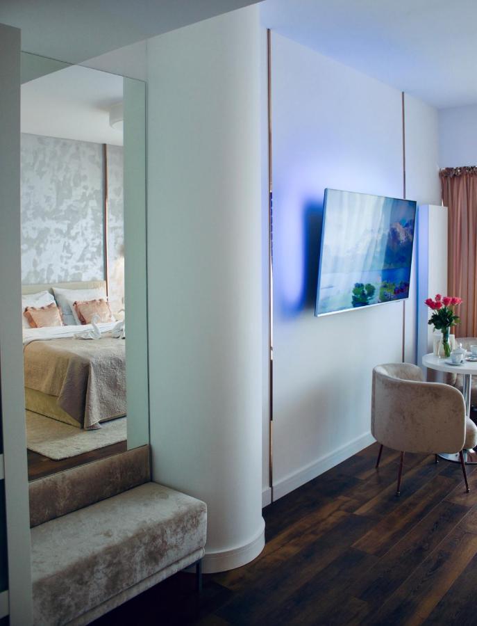 Hanza Tower -M&M Luxury Apartment Щецин Экстерьер фото