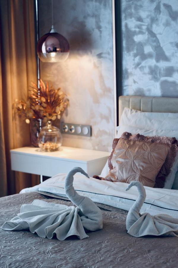 Hanza Tower -M&M Luxury Apartment Щецин Экстерьер фото